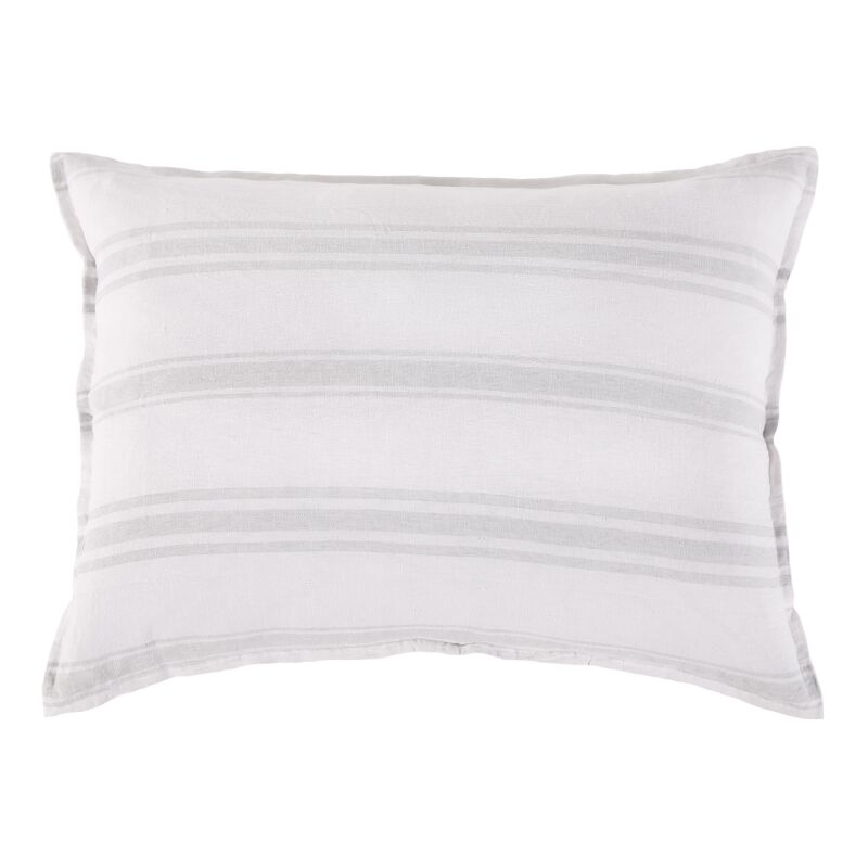 Jackson White/ Ocean Large 28x36 Pillow