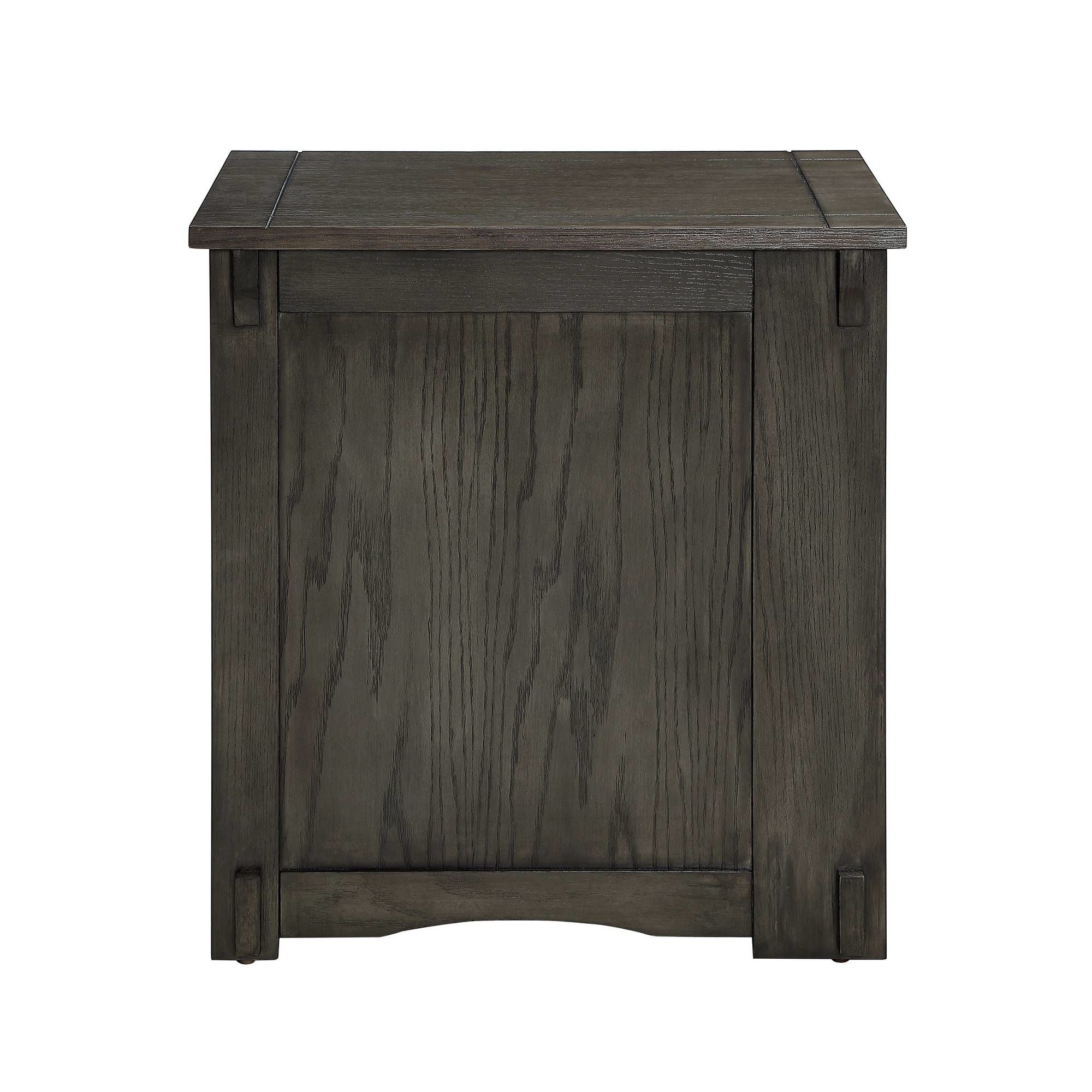 Parnell Side Table Grey Powell by Linon