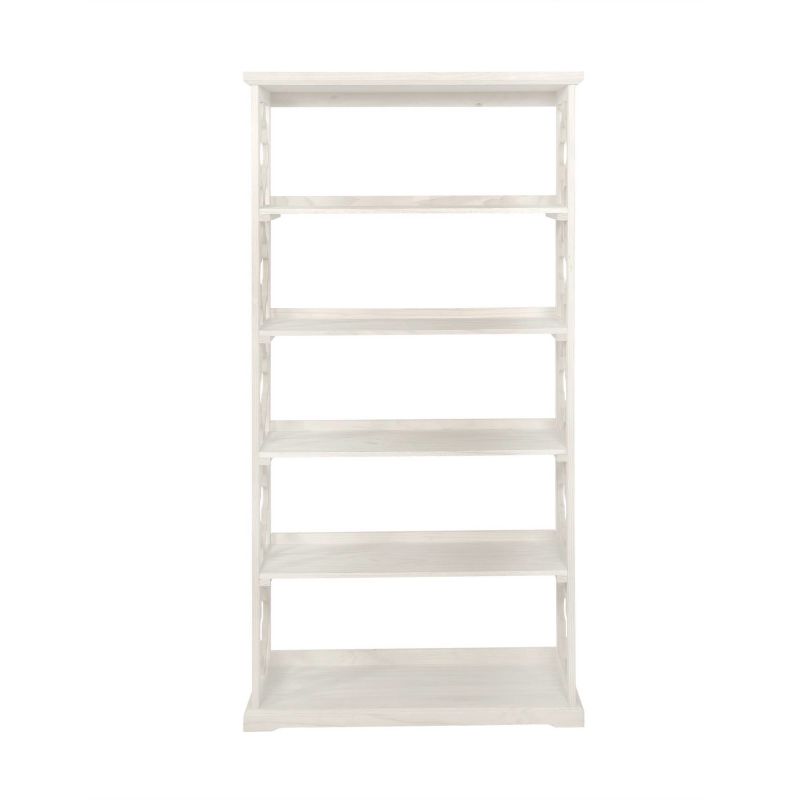 14a8082bcw turner bookcase white 3