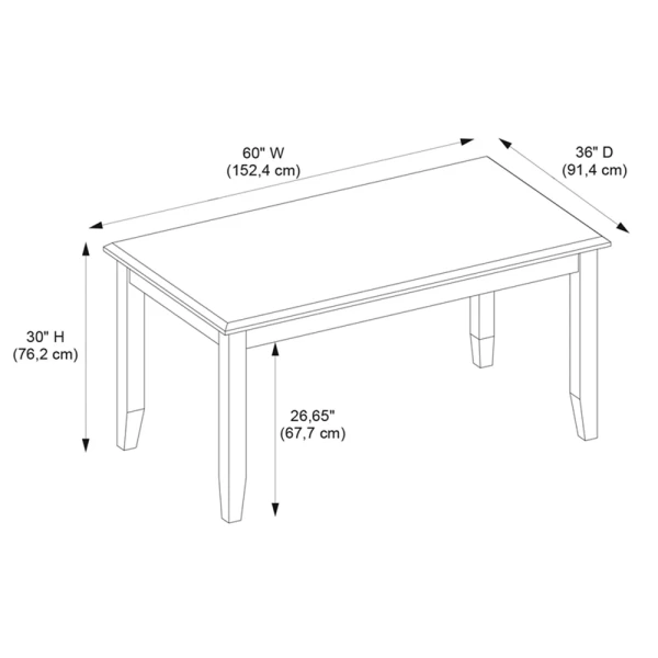 15d8153dt Jane Dining Table 5