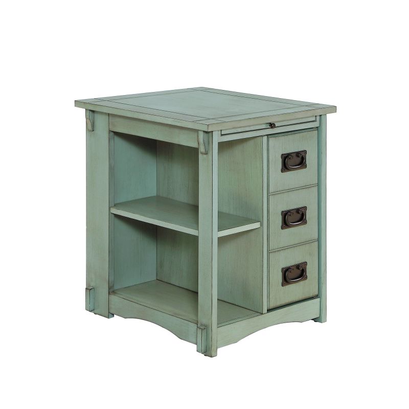 D1119A17T Parnell Side Table Teal