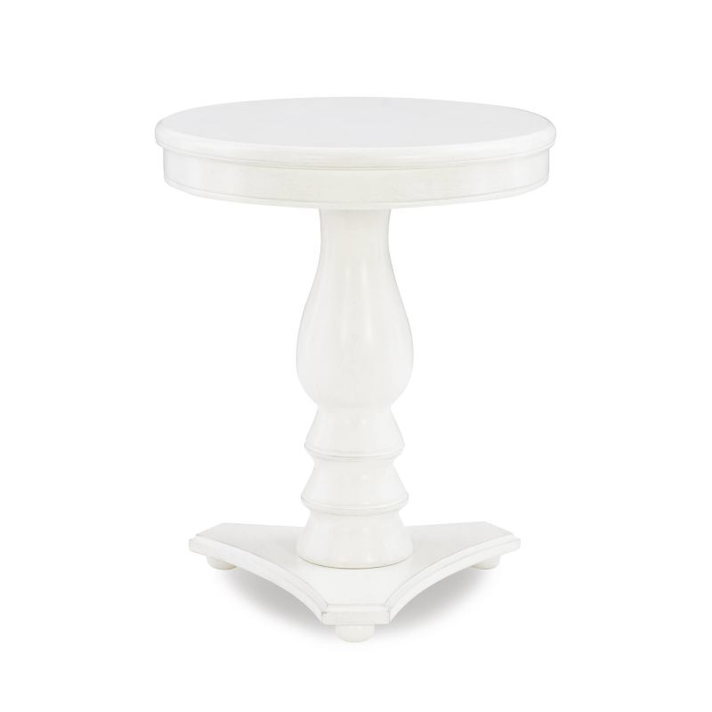 D1262A19W Stanton Accent Side Table, White