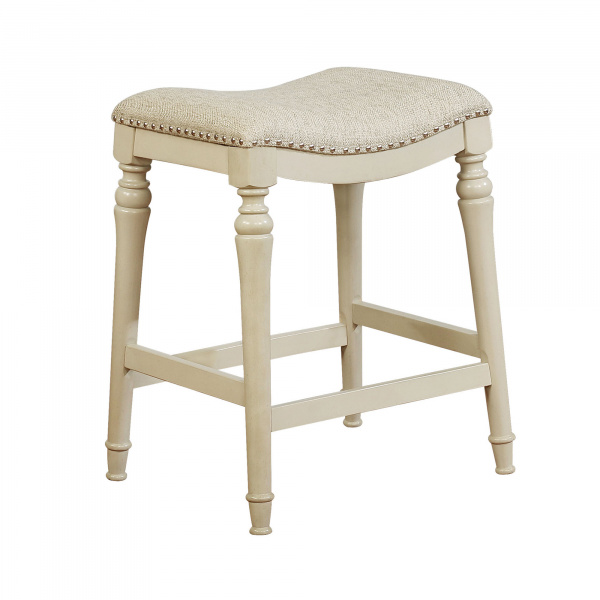 D1043D16CS Hayes Big and Tall Counter Stool, Cream