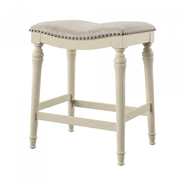 Powell D1043d16cs Hayes Big And Tall Counter Stool Cream 8