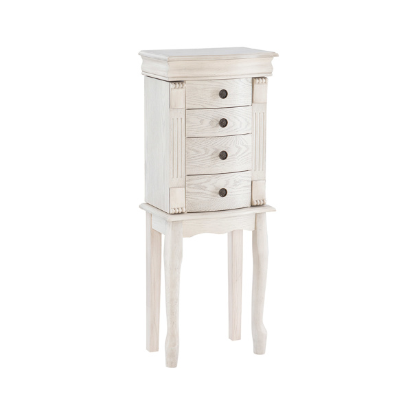D1321J20W Louis Philippe Jewelry Armoire  Off White