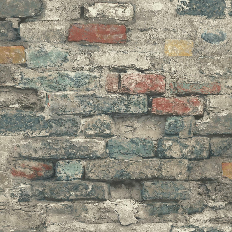 RMK11080WP Brick Alley Peel & Stick Wallpaper