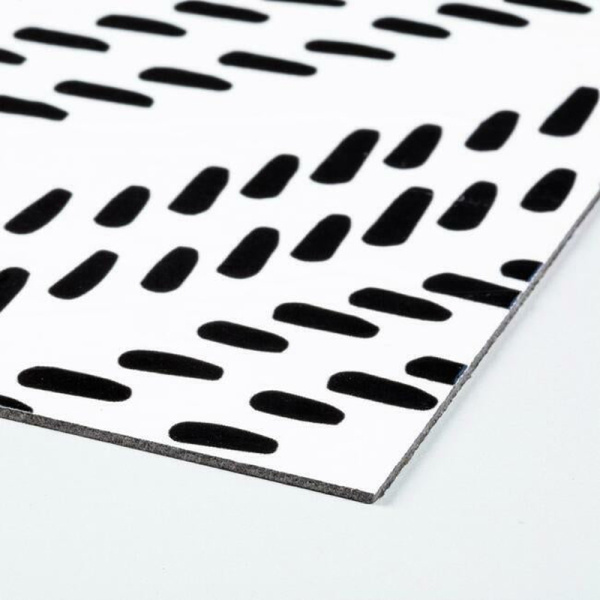 Ft4602bx Santorini Black White Peel And Stick Floor Tile 5