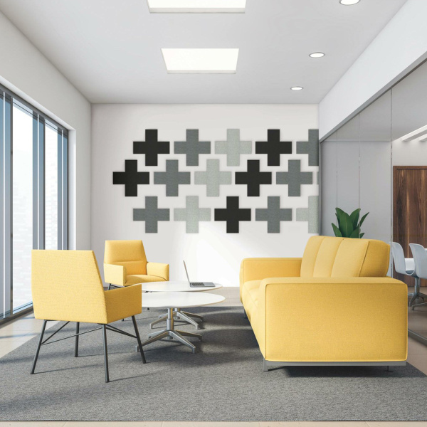 QWS1005 Squares Acoustical Peel & Stick Tiles