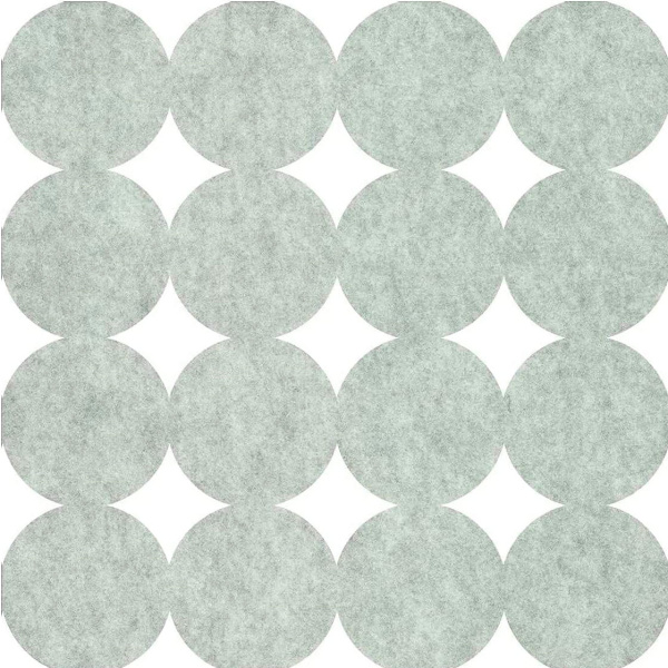 QWS1015 Modern Circles Acoustical Peel & Stick Tiles