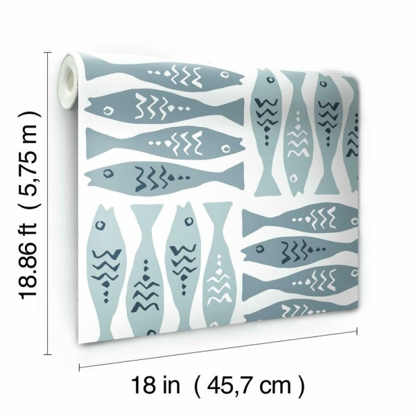 Rmk12096rl Sardinia Peel Stick Wallpaper 4