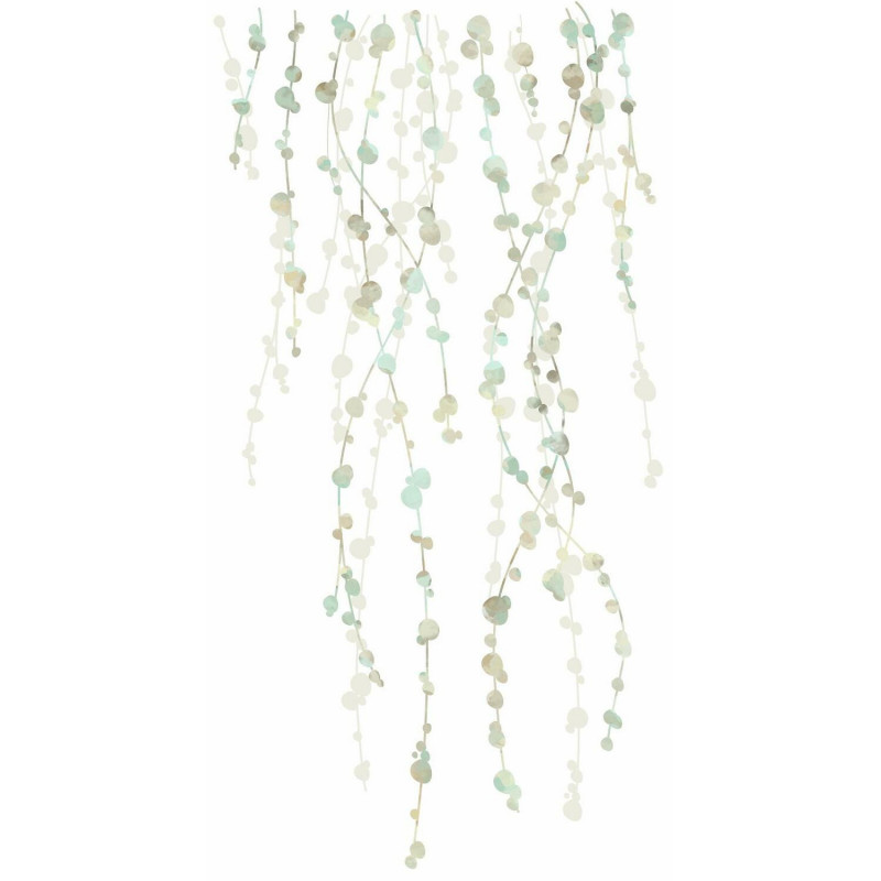 RMK2394SCS Hanging Vine Watercolor Peel And Stick Wall Decals