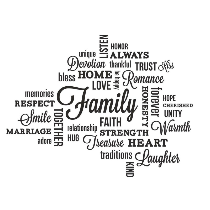 Rmk2741scs Family Quote Wall Decals Assembled Product
