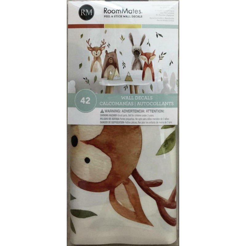 Rmk4020scs Watercolor Woodland Critters