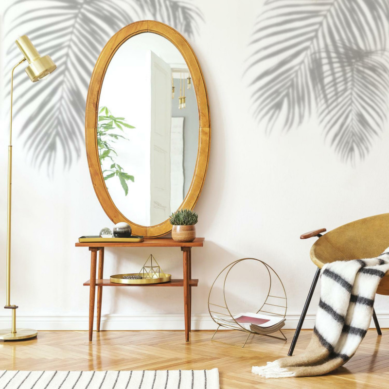 Palm Shadow Peel And Stick Giant Wall Decals