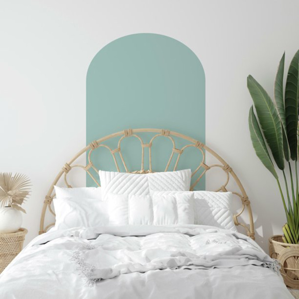 Rmk5010tbm Teal Arch Xl Peel And Stick Wall Decal 5