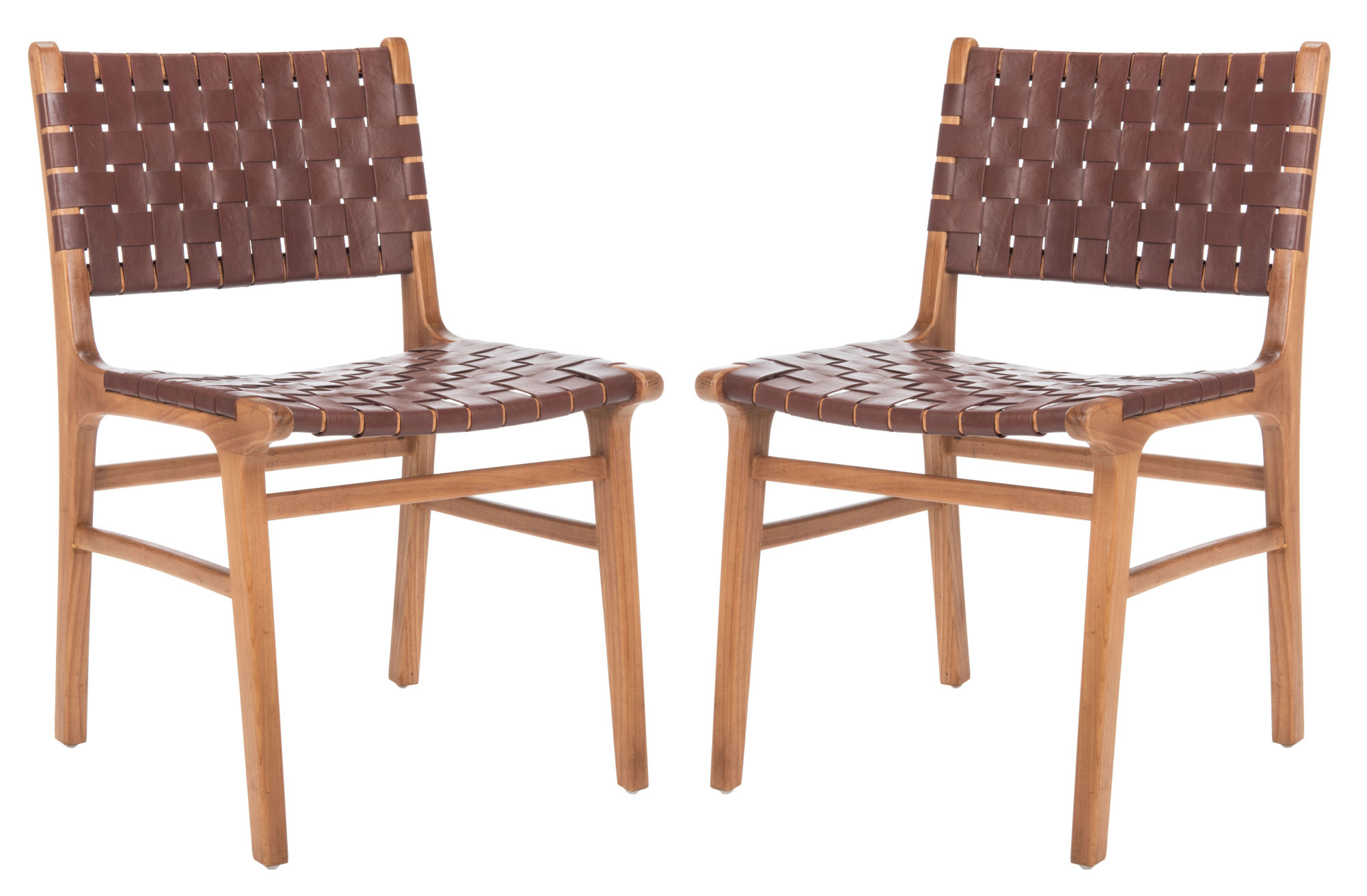 Taika Woven Leather Dining Chair