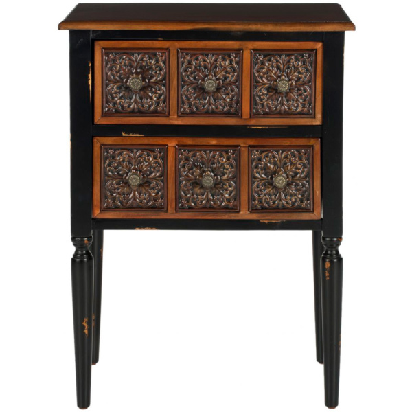 AMH4052A Kenneth 2 Drawer Side Table