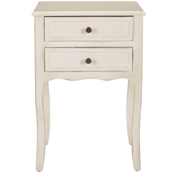 AMH6576A Lori End Table With Storage Drawers