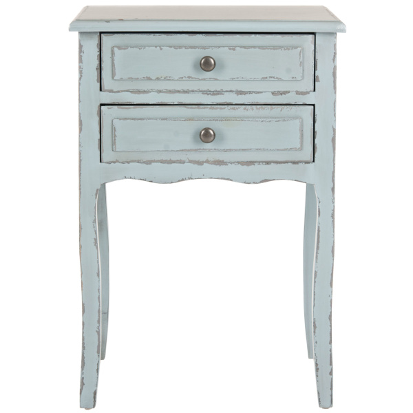 AMH6576F Lori End Table With Storage Drawers
