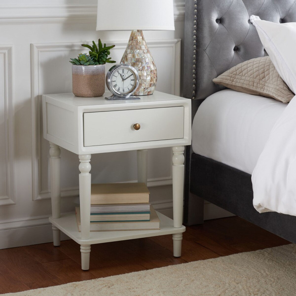 AMH6611A Siobhan Nightstand With Storage Drawer