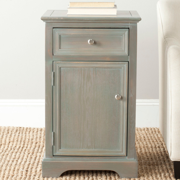 AMH6627A Jarome Nightstand With Storage Drawer And Cabinet