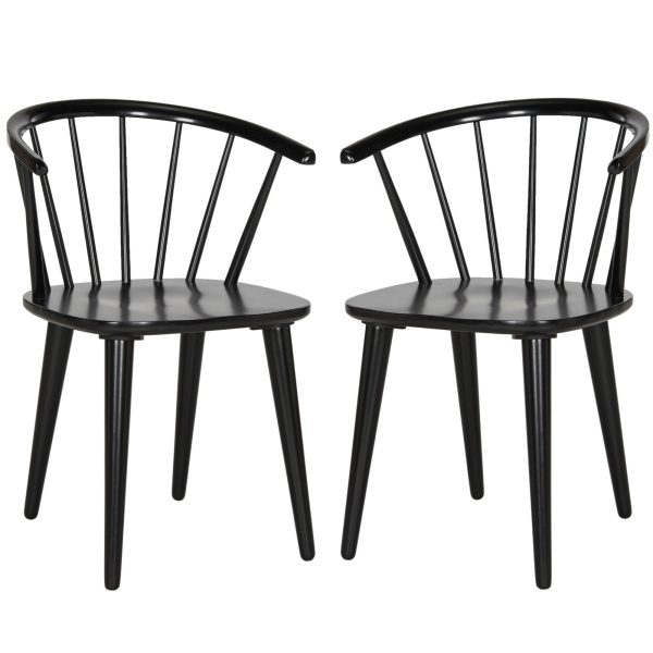 Blanchard Curved Spindle Side Chair (Set of 2)