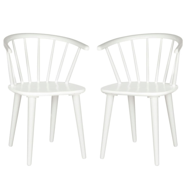 AMH8512B-SET2 Blanchard 18"In Height Curved Spindle Side Chair (Set of 2)