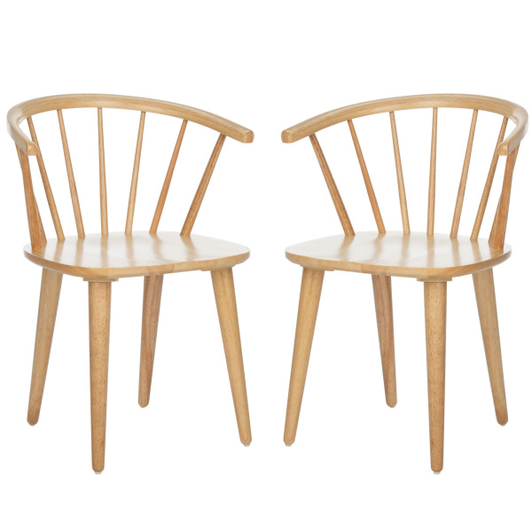 AMH8512D-SET2 Blanchard 18"In Height Curved Spindle Side Chair (Set of 2)