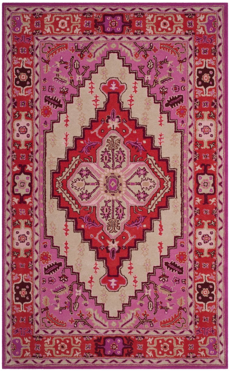 BLG545A-6 BLG545A Red Pink Ivory