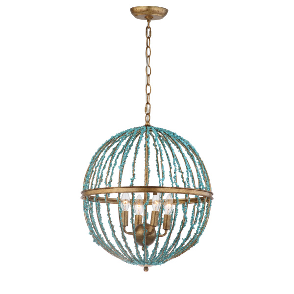 CHA4008A Lalita Cage Chandelier