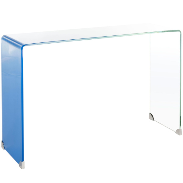 CNS7300A Crysta Ombre Glass Console Table