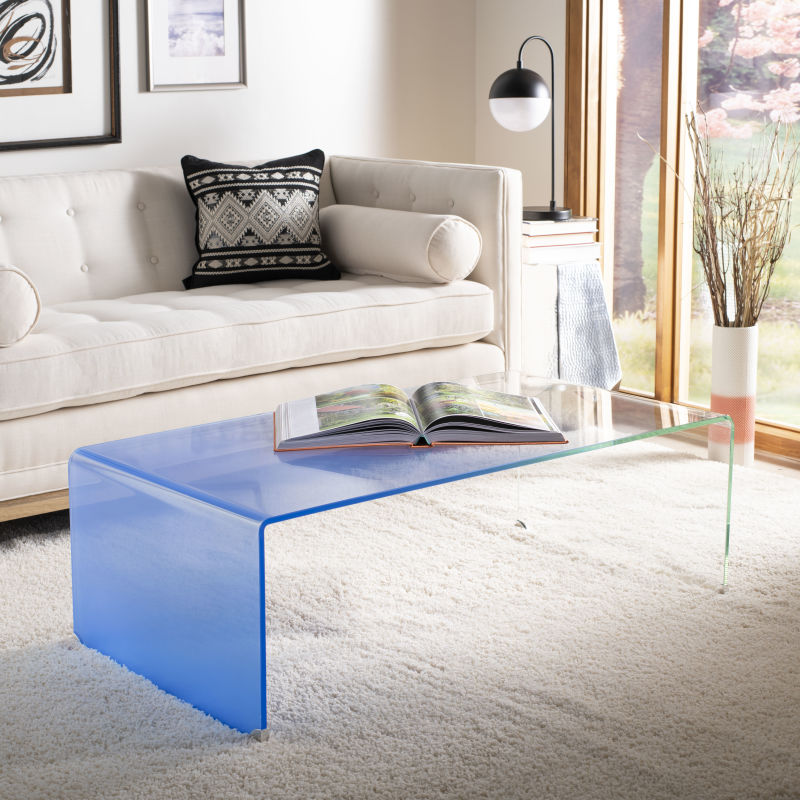 COF7300A Crysta Ombre Glass Coffee Table
