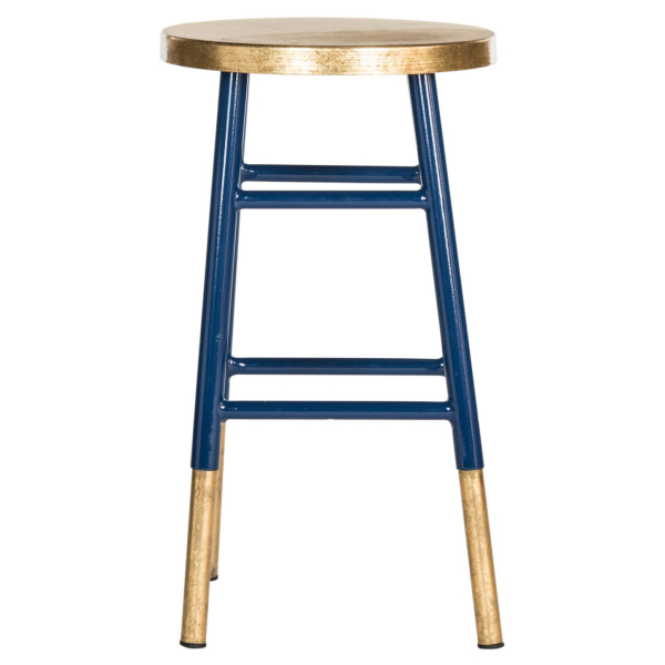 FOX3231A Emery Dipped Gold Leaf Counter Stool