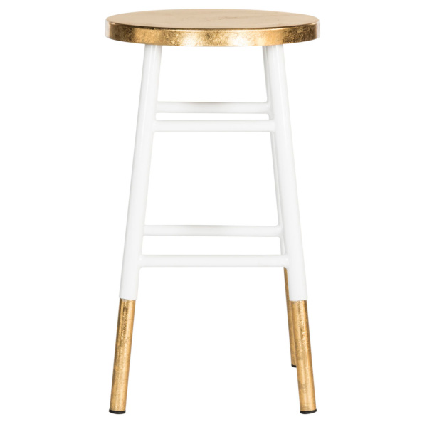 FOX3231D Emery Dipped Gold Leaf Counter Stool