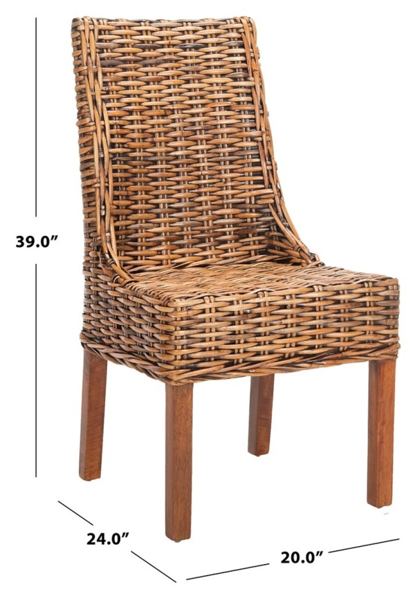 Suncoast 18 H Rattan Arm Chair Set Of 2, Suncoast Outdoor Furniture