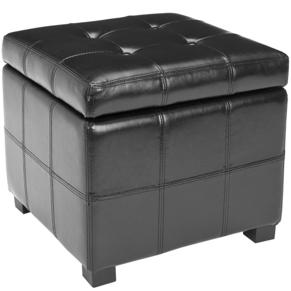HUD8231B Maiden Square Tufted Ottoman