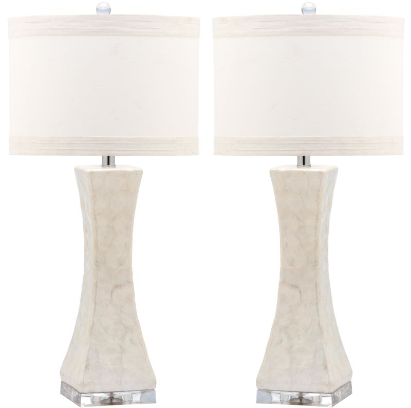LIT4146A-SET2 Shelley 30-Inch H Concave Table Lamp -Set of 2