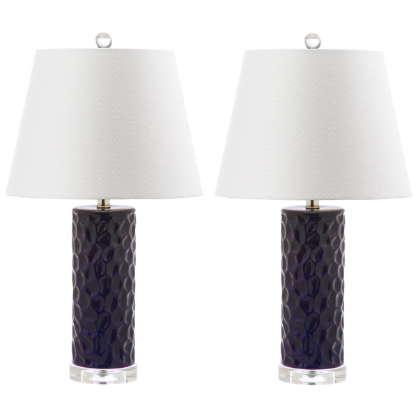Dixon 23.5-Inch H Navy Table Lamp