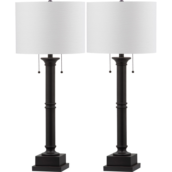 LIT4304A-SET2 Estilo 36-Inch H Column Table Lamp