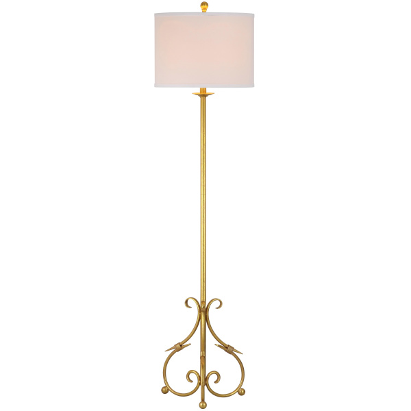 LIT4346A Elisa 60-Inch H Baroque Floor Lamp