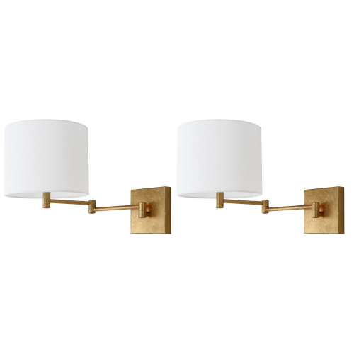 LIT4408C-SET2 Lillian Gold 12-Inch H Wall Sconce