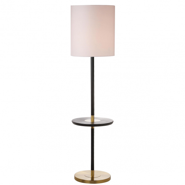 LIT4529B Janell 65-Inch H End Table Floor Lamp