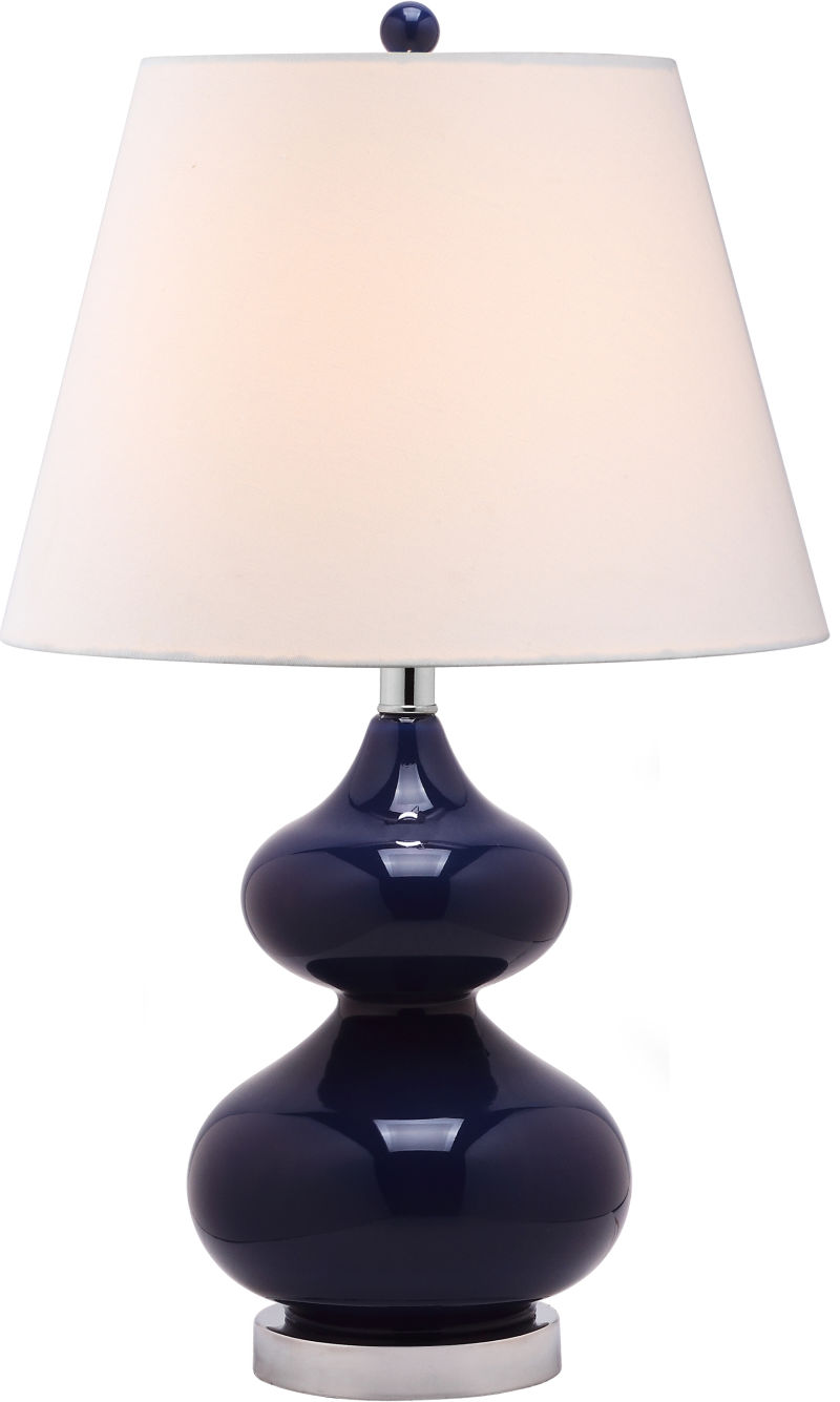 LITS4086B Eva 24-Inch H Double Gourd Glass Lamp
