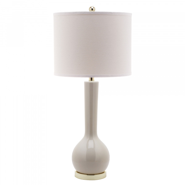 LITS4091F Mae 30.5-Inch H Long Neck Ceramic Table Lamp
