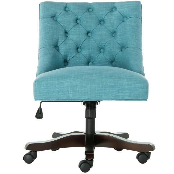 MCR1030E Soho Tufted Linen Swivel Desk Chair
