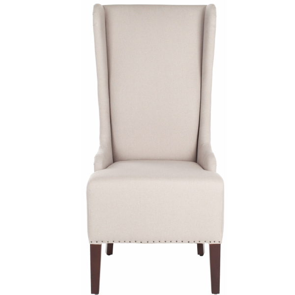 MCR4501E Becall 20''h Linen Dining Chair - Flat Nail Heads