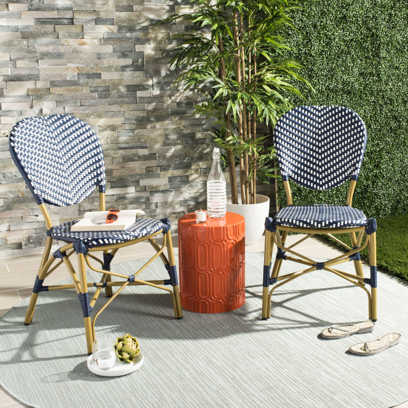 PAT4010A-SET2 Lisbeth French Bistro Side Chair (Set of 2)