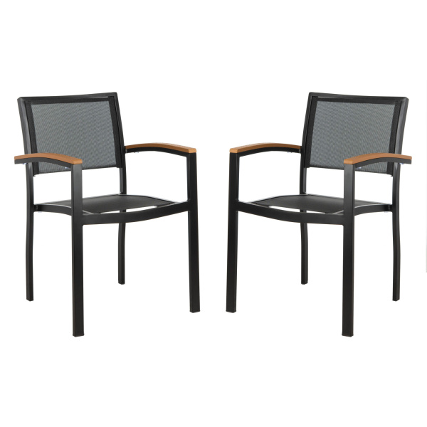PAT4030A-SET2 Kaelan Stackable Chair (Set of 2)