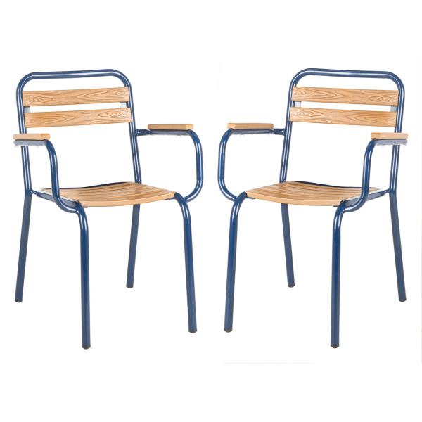 PAT4039A-SET2 Rayton Stackable Chair (Set of 2)