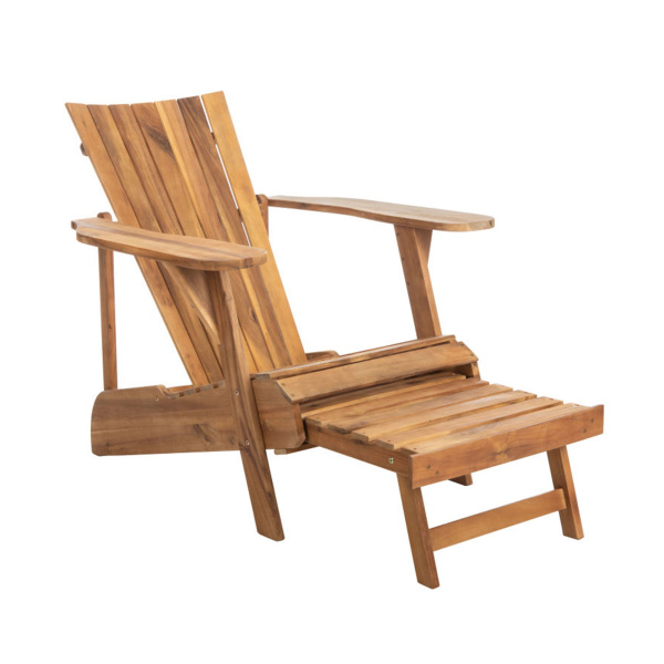 PAT6760A Merlin Adirondack Chair With Retractable Footrest